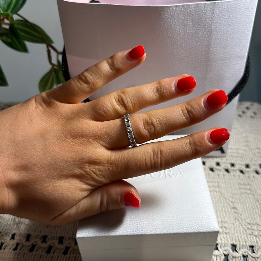 Pandora Jewelry | Pandora Eternity
Ring | Color: Silver | Size: 52
